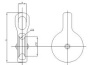 Блок одинарный металл BK-Simplex