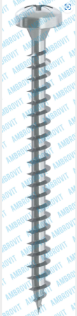 Шуруп для ДСП с полусферической головкой, PZ (бронза) SHDS